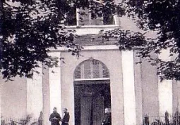 La chiesa del convento nel 1930